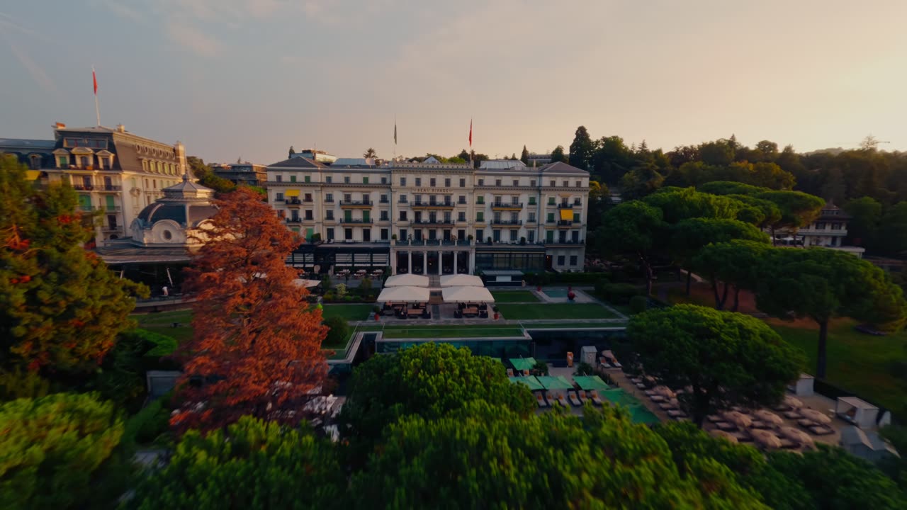 Beau Rivage Palace Lausanne. Summer Campaign