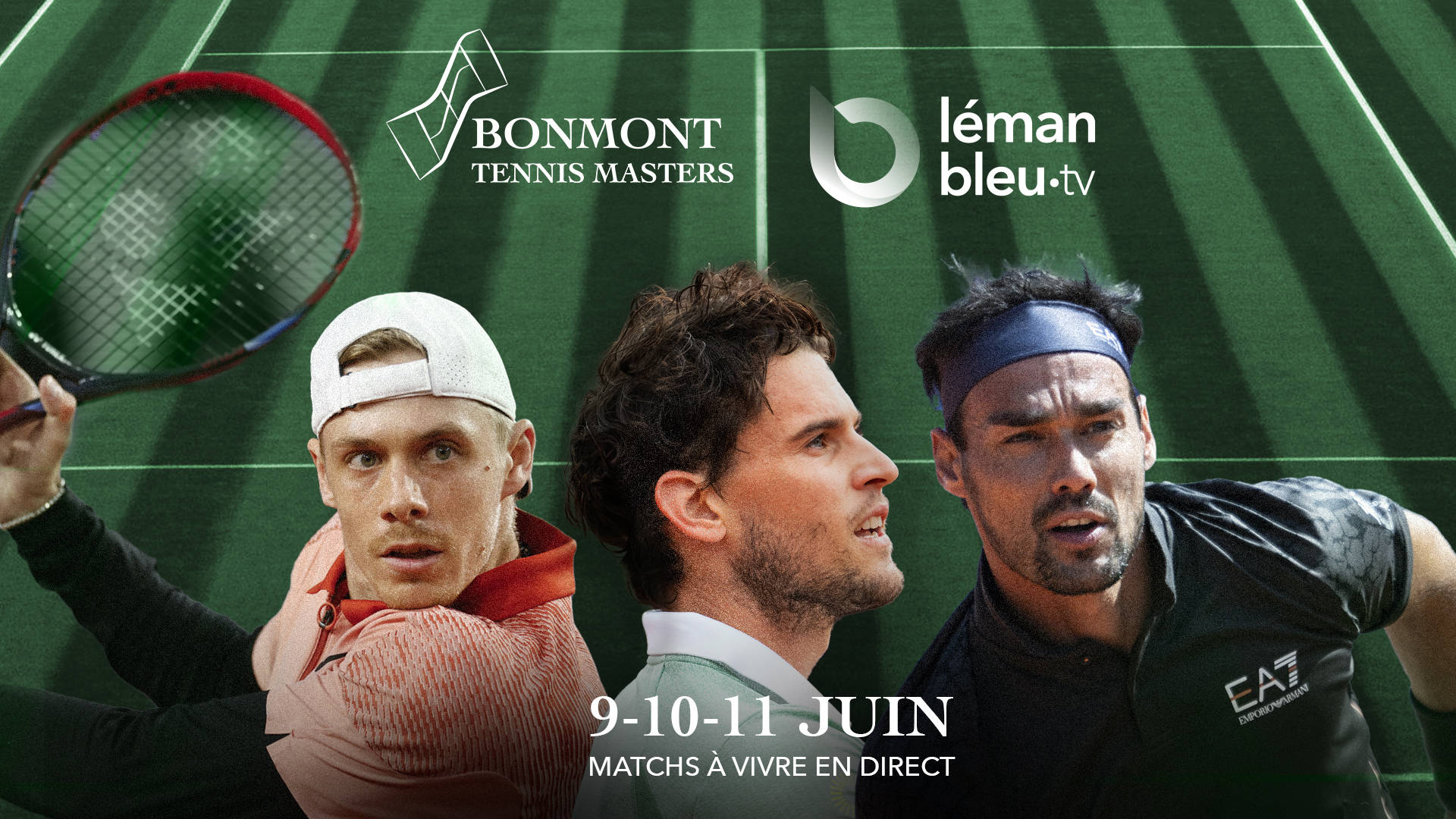 Proud sponsor of the Bonmont Tennis Masters